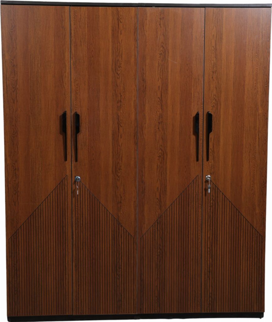 Wooden wardrobe